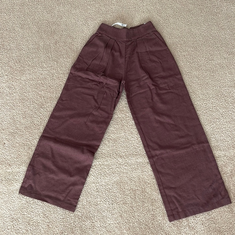 NWT ABERCROMBIE & FITCH WIDE PANTS